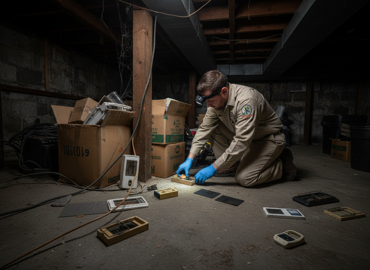 Mouse Trapping in Kannapolis, NC